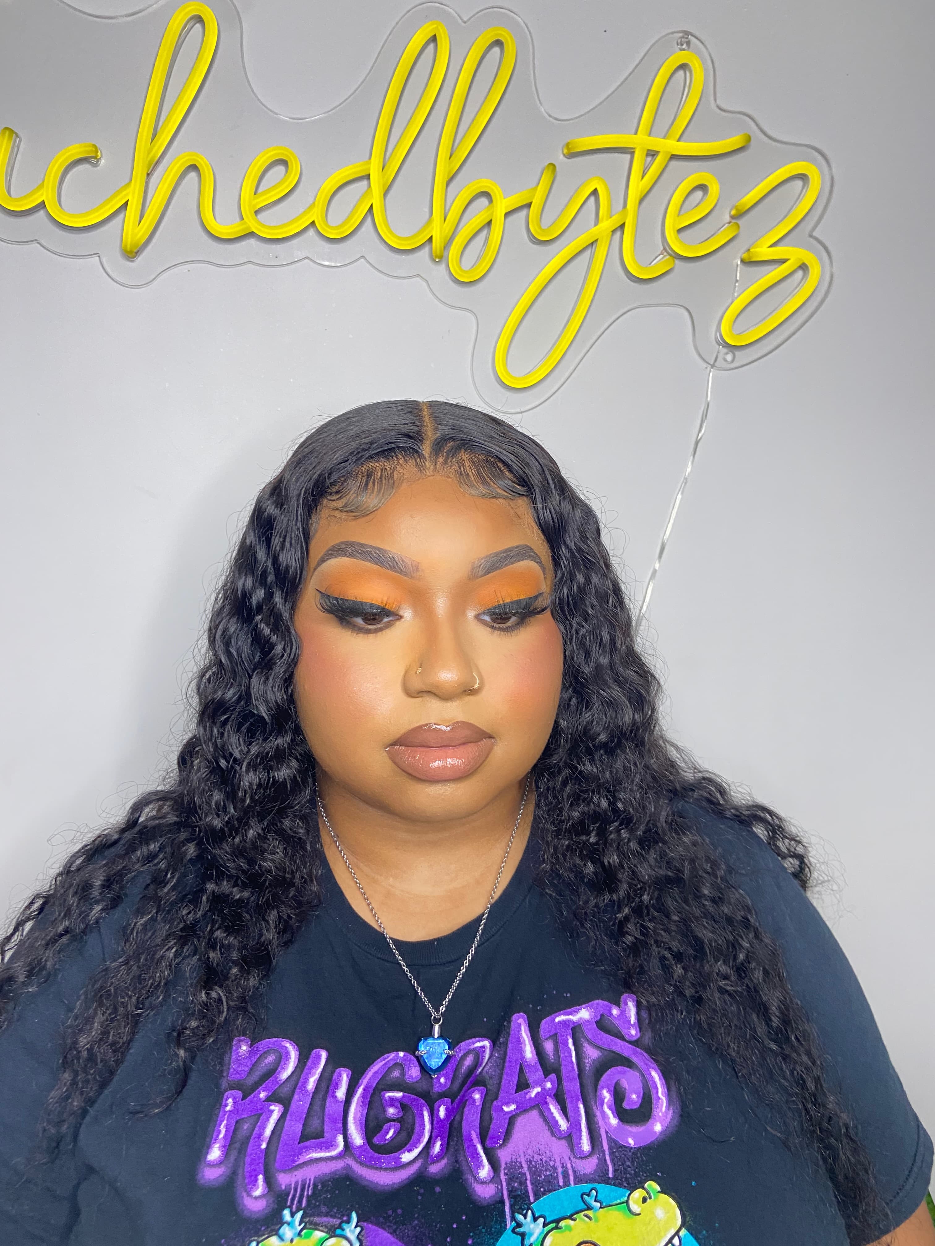 TouchedByTez makeup work 1