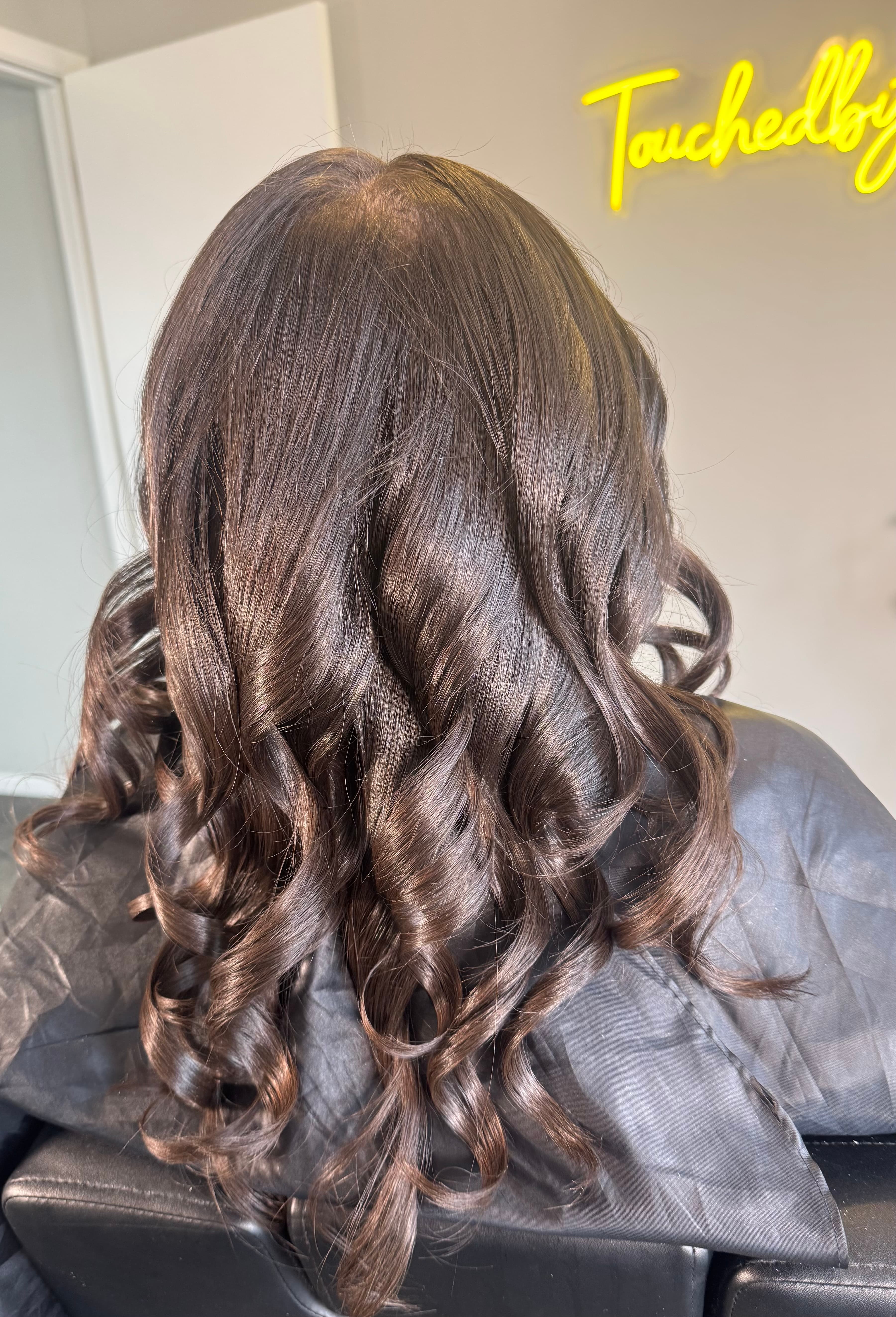 TouchedByTez silk press work 5